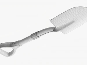Mini Camping Shovel 3D Model
