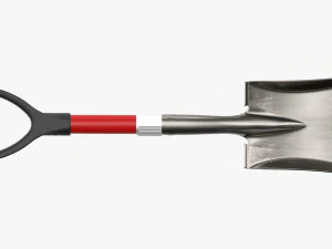 Mini Square Head Shovel 3D Model