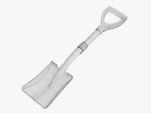 Mini Square Head Shovel 3D Модель