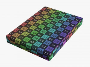 Office Paper A3 500 Sheets Ream 3D मॉडल