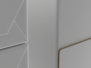 Office Paper A4 5 Reams Box Modello 3D