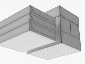 Office Paper A4 5 Reams Box 3D Model