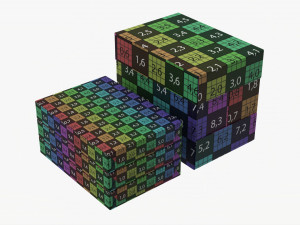 Office Paper A4 5 Reams Box Modello 3D