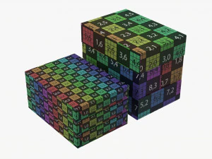 Office Paper A4 5 Reams Box 3D Model
