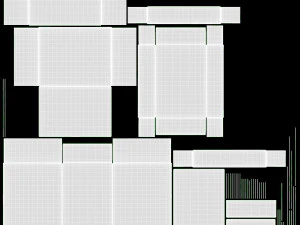 Office Paper A4 5 Reams Box 3D Model