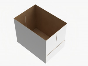 Office Paper A4 5 Reams Box 02 Model 3D