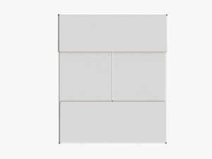 Office Paper A4 5 Reams Box 02 Model 3D