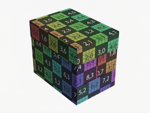 Office Paper A4 5 Reams Box 02 Model 3D