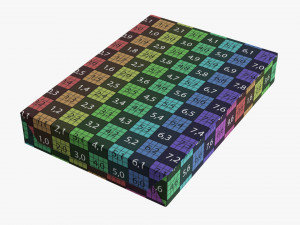 Office Paper A4 500 Sheets Ream 3D मॉडल