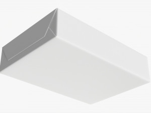 Office Paper A5 500 Sheets Ream 3D Модель