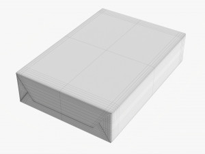 Office Paper A5 500 Sheets Ream 3D Модель