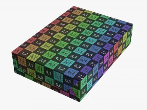 Office Paper A5 500 Sheets Ream 3D Model