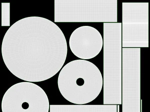 Vecchio Candeliere In Bronzo Con Candela Modello 3D