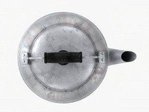 Old Metal Kettle 3D Model