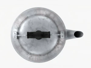 Chaleira de metal velha Modelo 3D