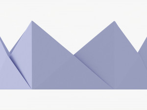 Paper Crown Origami 3D Модель