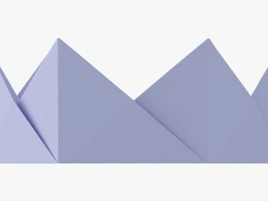 Paper Crown Origami 3D Model