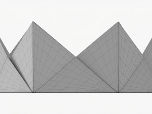 Paper Crown Origami 3D Model
