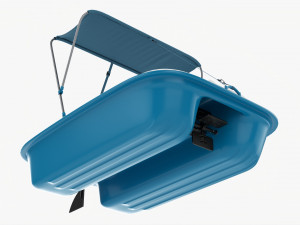 Pedal Boat Model 3D
