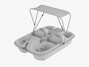 Pedal Boat 3D Model
