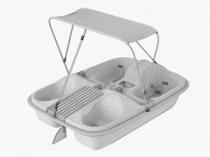 Pedal Boat 3D Model