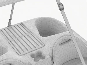 Pedal Boat 3D Model