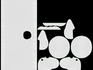 Jednorożec pływający w basenie Model 3D