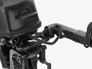 Portable Outboard Boat Motor With Tiller Used Modello 3D