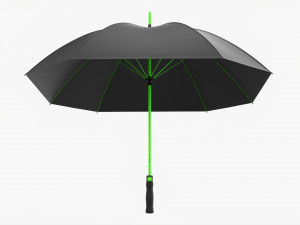Rectangular Automatic Umbrella 3D Model