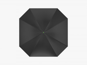 Rectangular Automatic Umbrella Model 3D