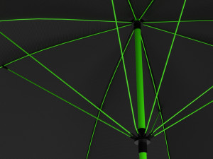 Rectangular Automatic Umbrella Model 3D