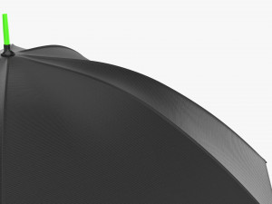 Rectangular Automatic Umbrella Model 3D