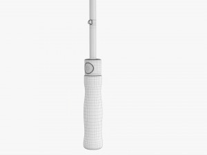 Rectangular Automatic Umbrella Model 3D