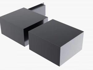 Safe Box With Digital Code Lock 3D Model