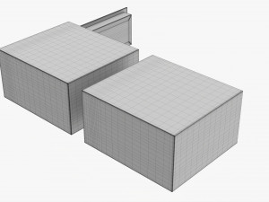 Safe Box With Digital Code Lock 3D 模型