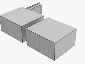 Safe Box With Digital Code Lock 3D Model