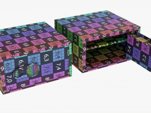 Safe Box With Digital Code Lock 3D 模型
