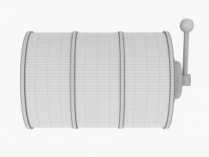 Slot Machine Reel 3D Model