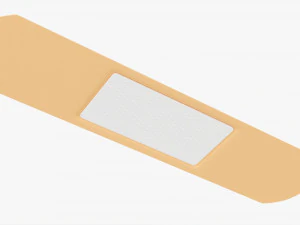 Sticking Plaster 3D Model