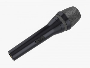 Vocal Microphone 01 Model 3D