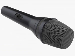 Vocal Microphone 01 3D Model