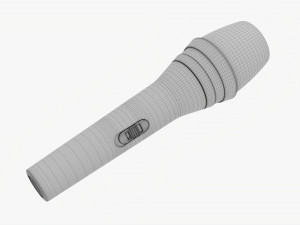Vocal Microphone 01 Model 3D
