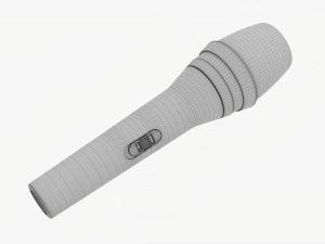 Vocal Microphone 01 3D Model