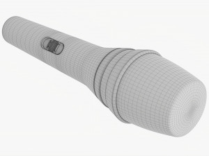 Vocal Microphone 01 Model 3D