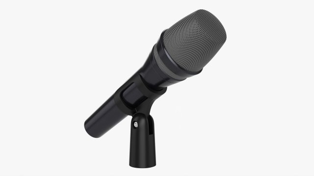Vocal Microphone 02 Modèle 3D .c4d .max .obj .3ds .fbx .stl .blend 