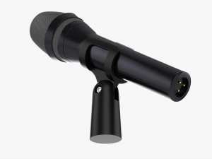 Vocal Microphone 02 Modèle 3D