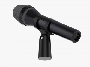 Vocal Microphone 02 3D Model