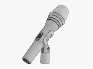 Vocal Microphone 02 Modèle 3D
