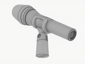 Vocal Microphone 02 Modèle 3D