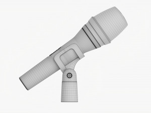 Vocal Microphone 02 Modèle 3D